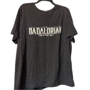 Bella Canvas “Dadalorian” Gray Short Sleeve Tee